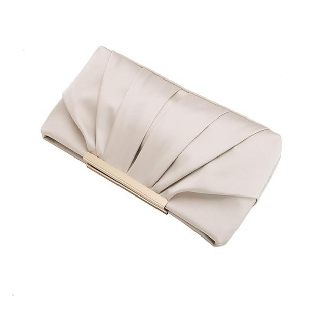 Charming Tailor Satin Clutch – Pure Elegance